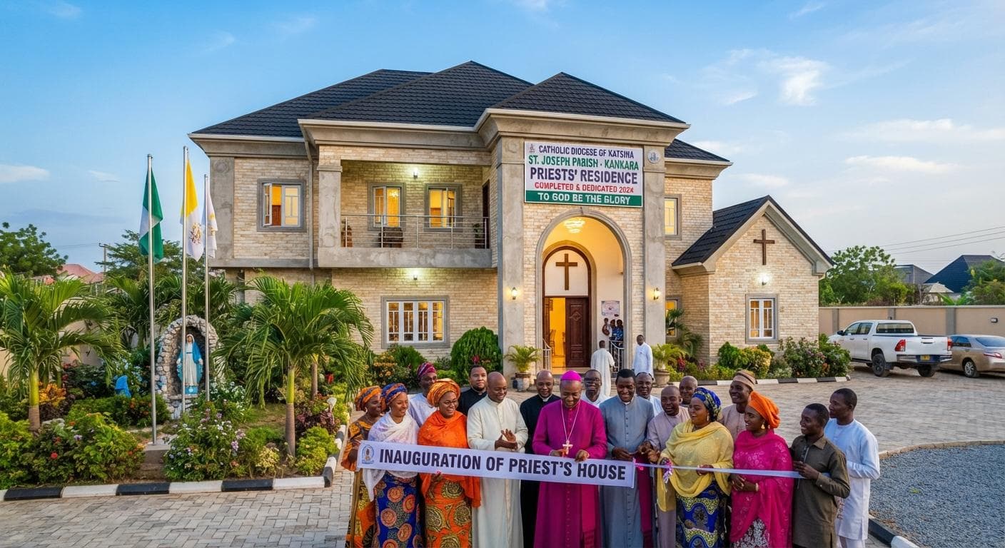 Commissioning of the Gamzago Parish House, scheduled to hold on 11th November.