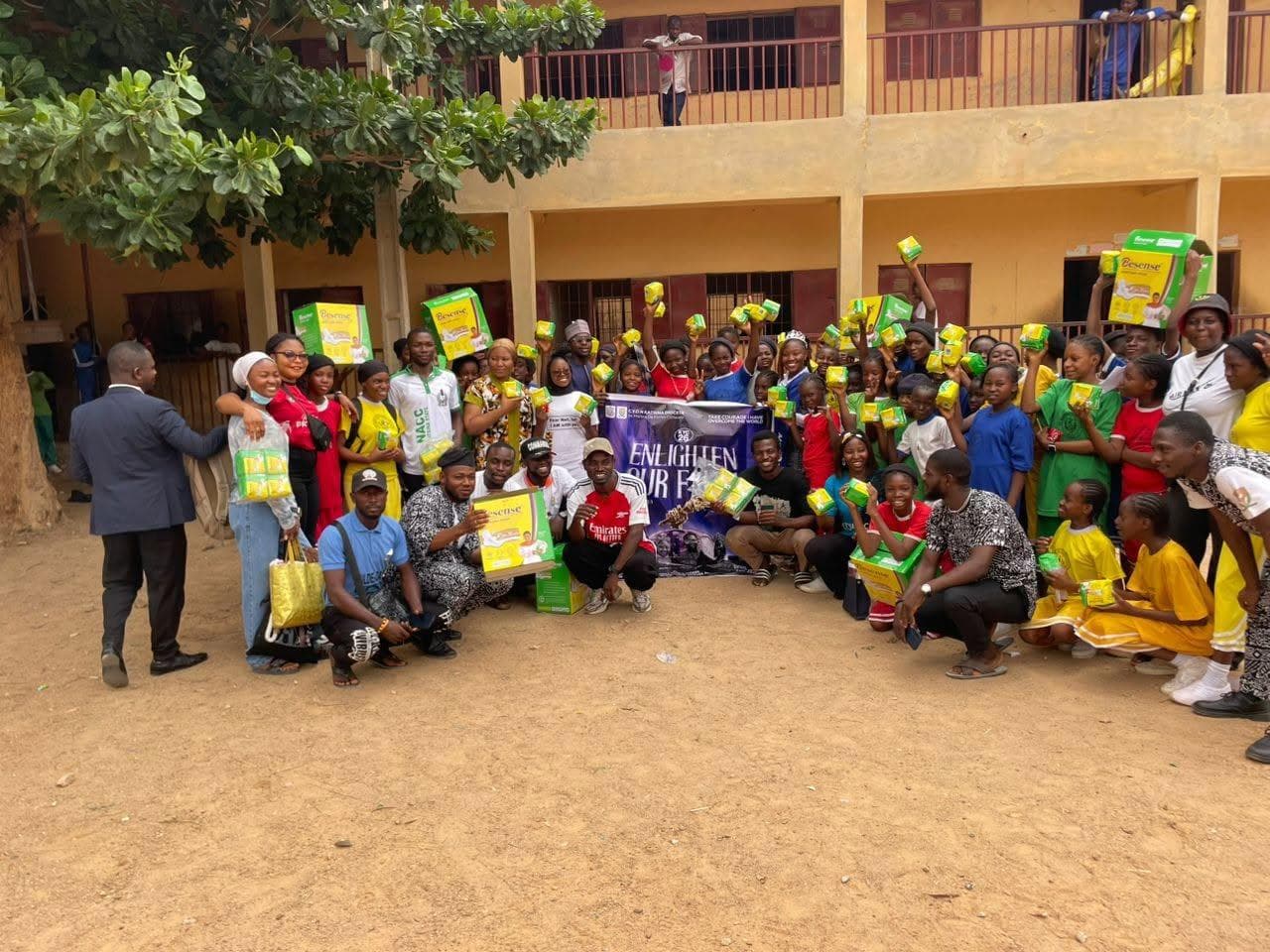 CYON AMBASSADORS ORGANISE “PAD THE GIRL” PROJECT AT ST. MARTIN’S DE PORRES COLLEGE, KATSINA