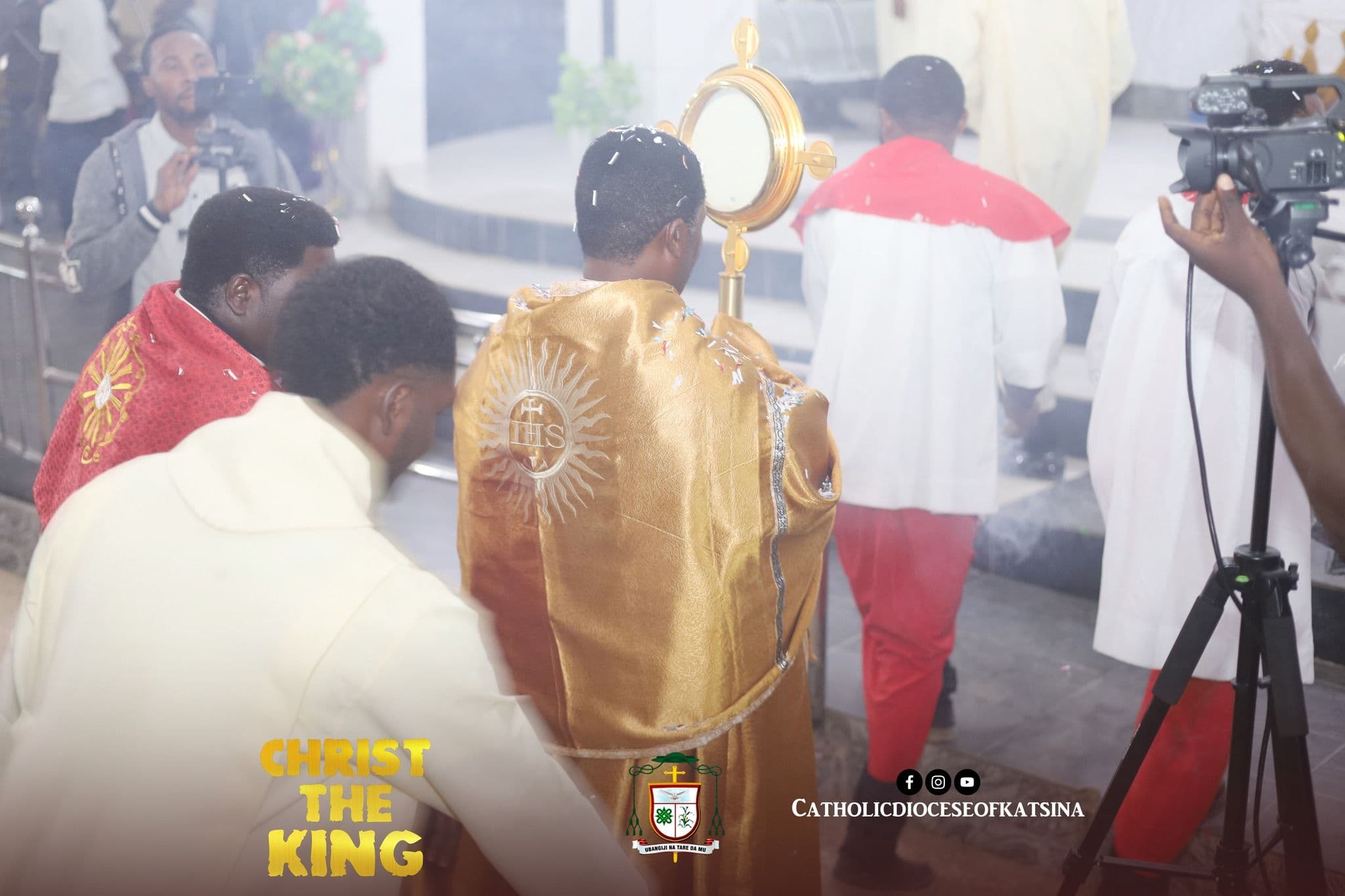 Christ the King Procession Lights Up St. Martins de Porres Cathedral