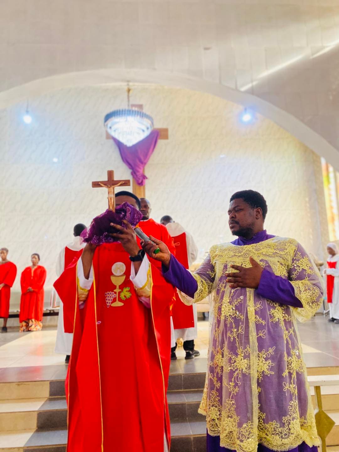 GOOD FRIDAY AT ST THERESA'S FUNTUA.