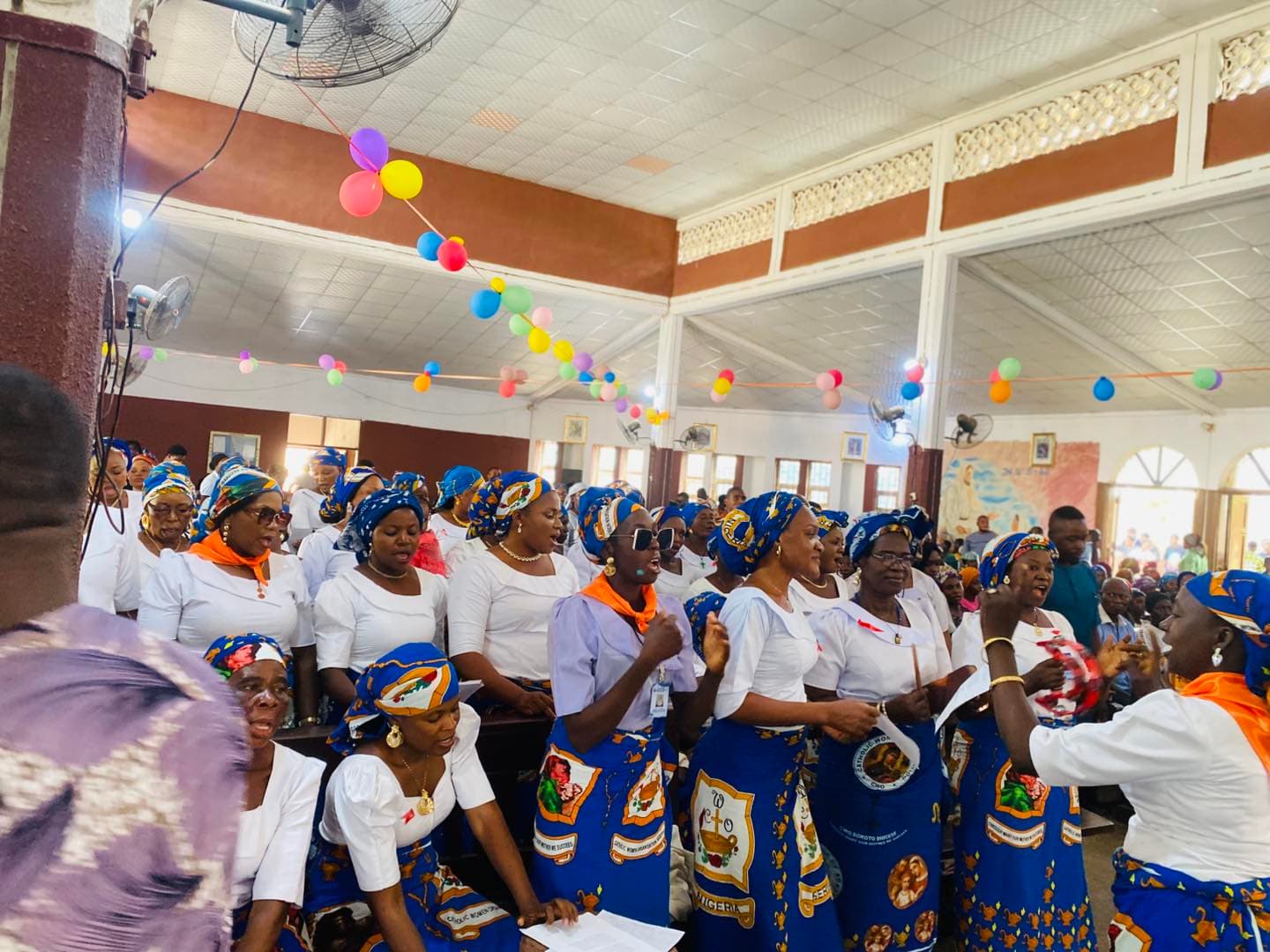 MOTHER'S DAY CELEBRATION AT ST THERESA'S FUNTUA.