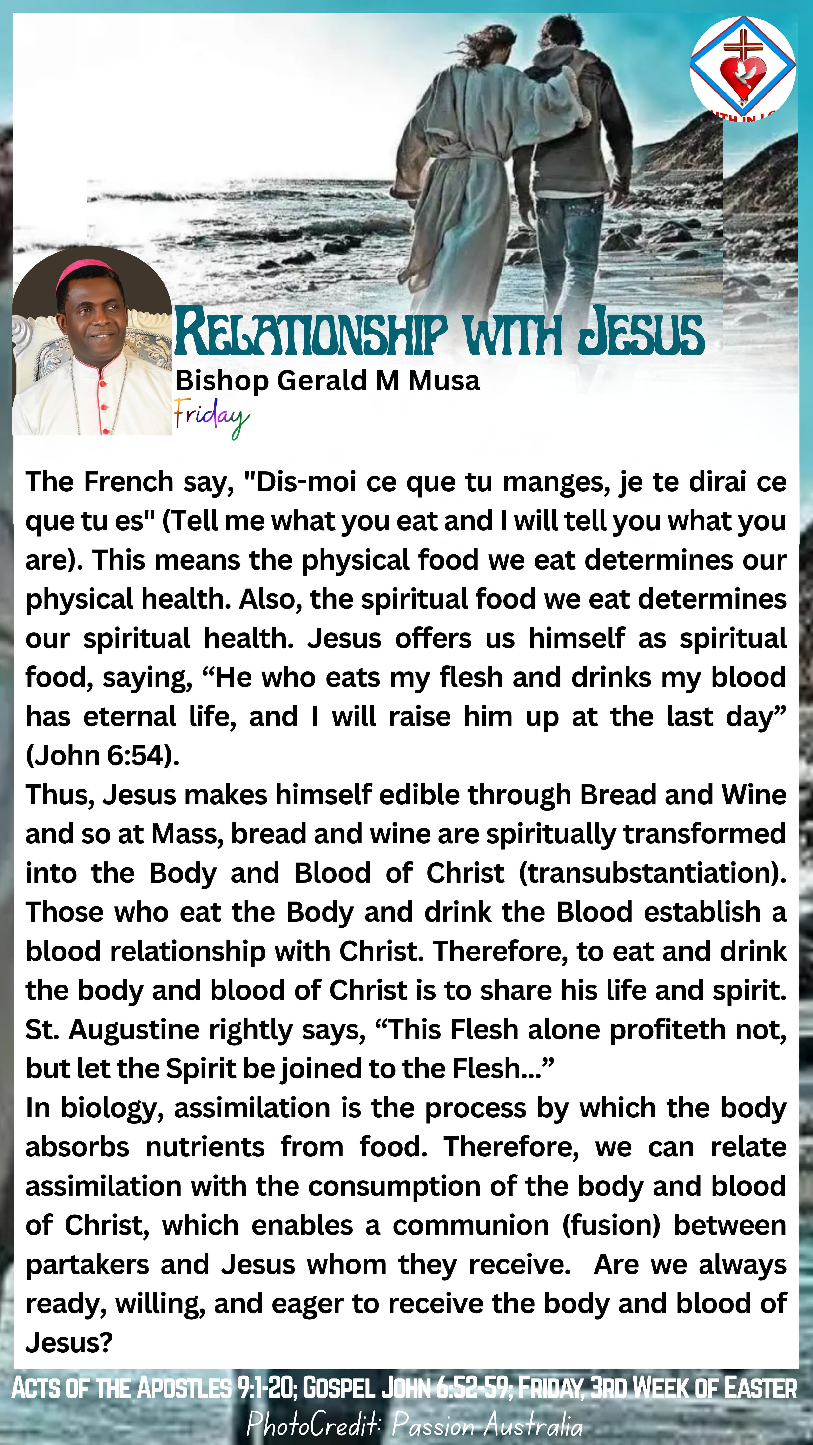 Relationship with Jesus