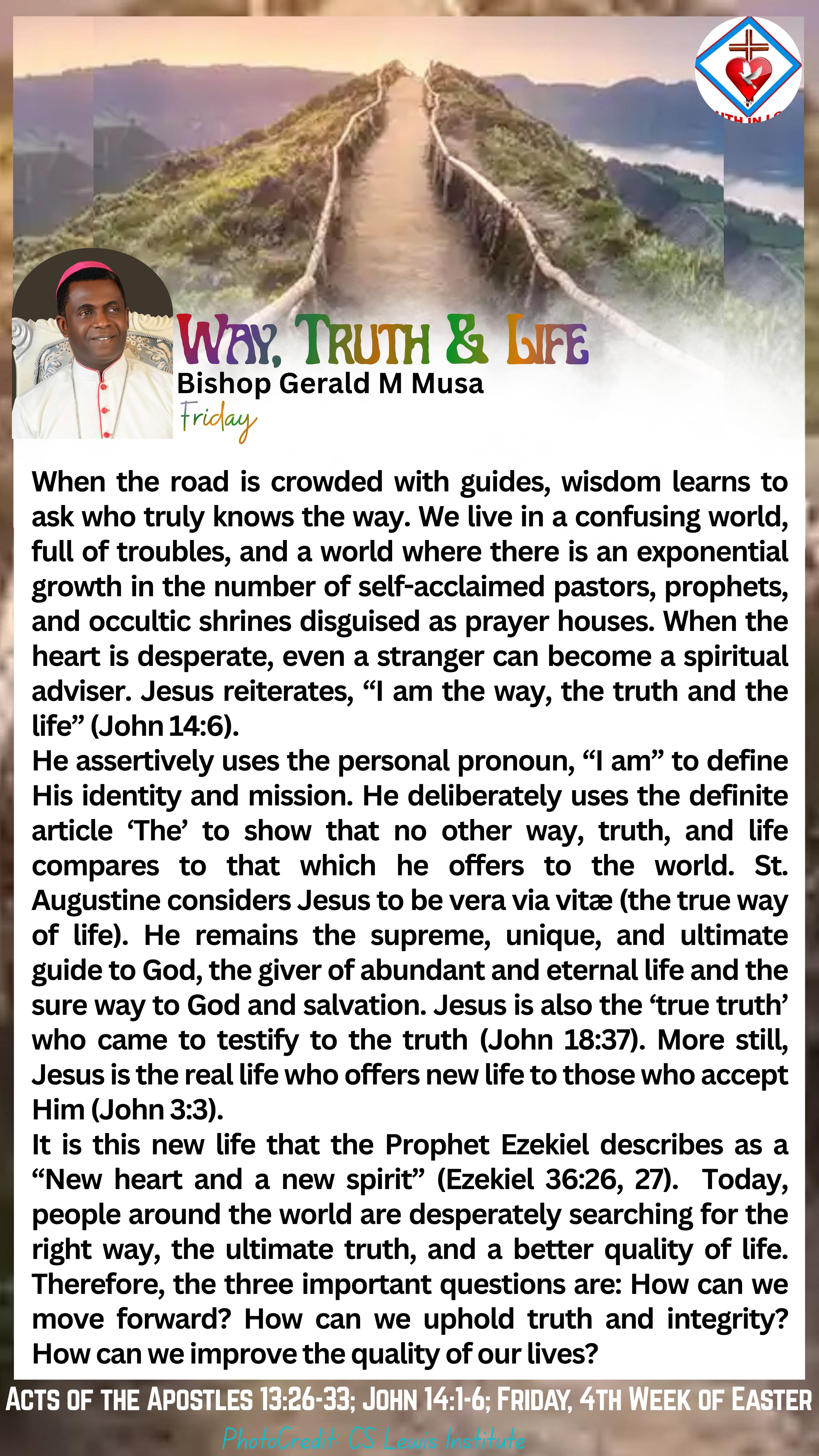 Way, Truth and Life